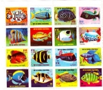 Stamps Equatorial Guinea -  PECES TROPICALES