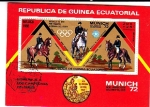 Sellos de Africa - Guinea Ecuatorial -  OLIMPIADA DE MUNICH'72