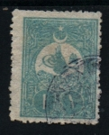 Stamps : Asia : Turkey :  Cuerno postal