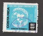 Stamps Costa Rica -  50 aniv. de la coronación de la Virgen de los Angelese