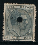 Stamps Philippines -  AlfonsoXII