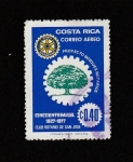 Stamps Costa Rica -  50 Aniv. del club rotario San José