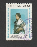 Sellos del Mundo : America : Costa_Rica : 50 de la coronación de la virgen de los Angeles