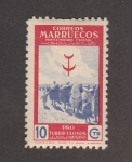 Stamps : Africa : Morocco :  Pro tuberculosos
