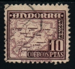 Stamps Andorra -  serie- Iconos Nacionales