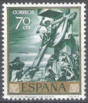 Stamps : Europe : Spain :  1712 Pintor Jose Maria Sert. Cristo dicta reglas.