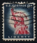 Stamps United States -  Libertad