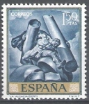 Stamps Spain -  1715 Pintor Jose Maria Sert. La Audacia.
