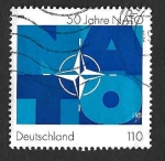 Sellos de Europa - Alemania -  2032 - L Aniversario de la OTAN