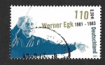 Sellos de Europa - Alemania -  2127 - Werner Egk