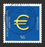 Stamps Germany -  2144 - Introducción del Euro