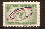 Stamps Dominican Republic -  CAMPAÑA  CONTRA  EL  HAMBRE