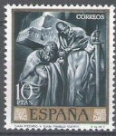 Sellos del Mundo : Europa : Espa�a : 1719 Pintor Jose Maria Sert. San Pedro y San Pablo.