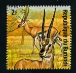 Stamps Burundi -  serie- Animales africanos