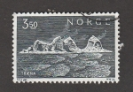 Sellos de Europa - Noruega -  Traena, fiordo norte Noruega