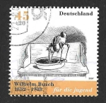 Stamps Germany -  B989a - Hans Huckelbein, el Cuervo de la Mala Suerte