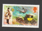 Sellos de America - Antigua y Barbuda -  100 Aniv. de la Unión Poatal Universal