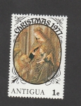Stamps Antigua and Barbuda -  Navidad 1977