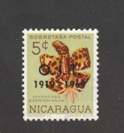 Stamps Nicaragua -  Cycnoches Egertionanium