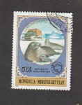 Stamps : Asia : Mongolia :  Exploración del Antartico