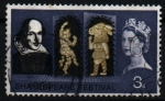 Stamps United Kingdom -  IV cent- nacimiento