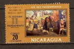 Stamps : America : Nicaragua :  SEGUNDO  MANDAMIENTO