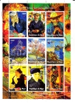 Stamps Niger -  Pinturas Vicent Williem  Van Gogh
