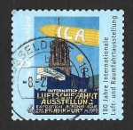 Stamps Germany -  2533 - 100 Años de la Exposición Aeroespacial Internacional Frankfurt/Main