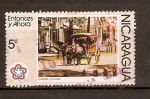 Stamps Nicaragua -  CARRUAJE