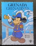 Stamps Grenada -  Dibujos animados - Mickey Mouse