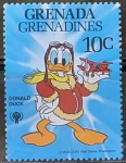 Sellos de America - Granada -  Dibujos animados - Dobald Duck