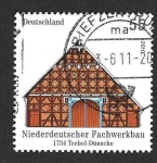 Stamps Germany -  2593 - Edificios con Entramado de Madera en Alemania