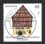 Stamps Germany -  2592 - Edificios con Entramado de Madera en Alemania