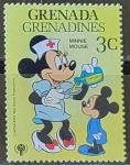 Sellos de America - Granada -  Dibujos animados - Minnie Mouse
