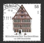 Stamps Germany -  2669 - Edificios con Entramado de Madera en Alemania