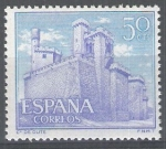 Stamps Spain -  1741 Castillos de España. Olite, Navarra.