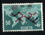 Stamps Switzerland -  Centenario U.I.T.