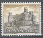 Stamps Spain -  1744 Castillos de España. Manzanares el Real, Madrid.