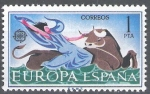 Stamps Spain -  Europa,C.E.P.T.. El rapto de Europa por Zeus