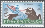 Stamps Spain -  Europa,C.E.P.T.. El rapto de Europa por Zeus