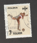 Stamps Poland -  Juegos olimpicos Montreal