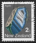 Stamps New Zealand -  Agata