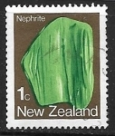Sellos de Oceania - Nueva Zelanda -  Nephrite