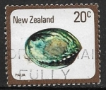 Stamps New Zealand -  Haliotis iris