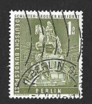 Stamps Germany -  9N135 - Estatua del 'Gran Elector' (BERLÍN)