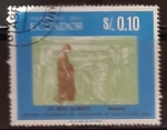 Stamps Ecuador -  Sueño de Dante