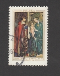 Stamps : Europe : Poland :  Pintura siglo XV