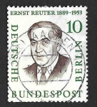 Stamps Germany -  9N150 - Prof. Dr. Ernst Reuter (BERLÍN)