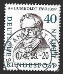 Sellos de Europa - Alemania -  9N155 - Alexander Freiherr von Humboldt (BERLÍN)