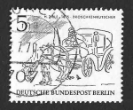 Stamps Germany -  9N267 - Gente de Berlín del siglo XIX (BERLÍN)